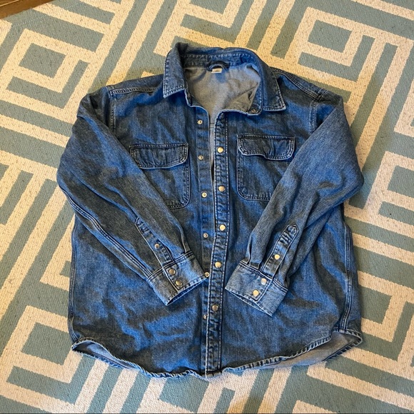 Denim Shirt Jacket - Picture 3 of 4